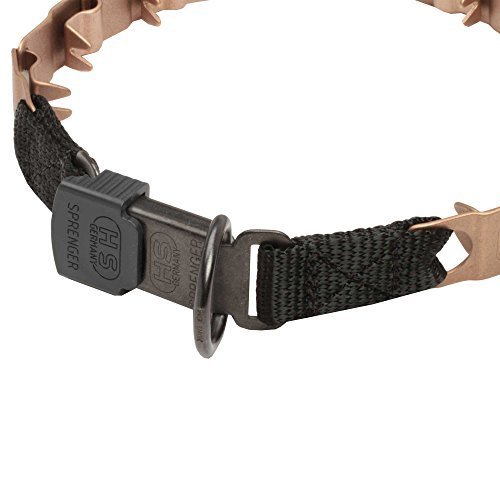 Herm Sprenger Curogan Matt Neck Tech Sport Dog Collar 23 3/5 Inches