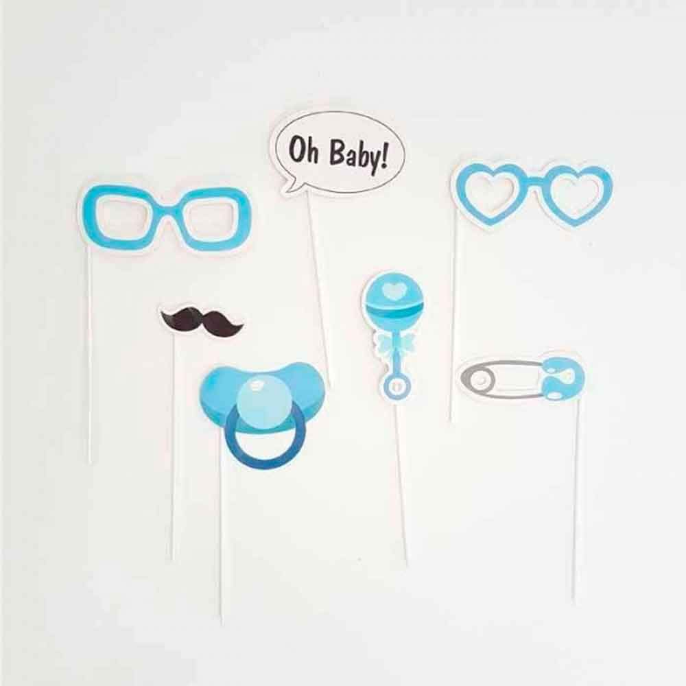 Disfraces Y Accesorios Accesorios Postizos Para Bautizo Y Fiestas De Baby Shower De Nino Decoralai Set Photocall Baby Boy Amberfreda Com