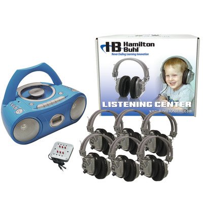 Hamilton-Buhl-Basic-CassetteCDAM-FM-Listening-Center-6-stations