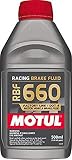 Motul MTL101667 101667 RBF 660 Dot-4 100 Percent Synthetic Racing Brake Fluid-500, 500. ml