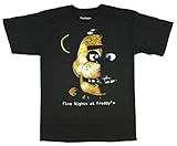 Five Nights At Freddy's Eclipse Boys Youth T-shirt Licensed (X-Large)