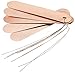 Bosmere Permanent 4-Inch Long Copper Tags with Copper Ties, 20-Pack