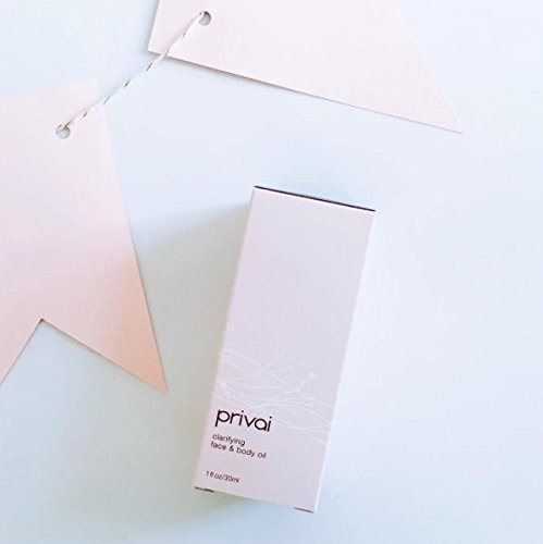 Privai - Clarifying Face & Body Oil, Natural Skin Hydration, 30ml / 1oz