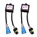 Xenon HID Lights Conversion Kit No Error Anti-flicker Decoder Warning Canceller Capacitor Warning Canceller Hid Ballast Error Code Eliminator