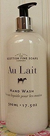 Scottish Fine Soaps Au Lait Liquid Hand Wash - XLARGE (500ml/17.5 oz)