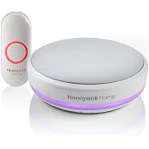 Honeywell Home RDWL415A Series 4 Portable Wireless Doorbell with Nightlight and Push Button,Grey