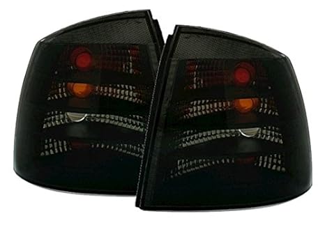 AD Tuning GmbH & Co. KG 960074 Rückleuchten Set, Klarglas Schwarz