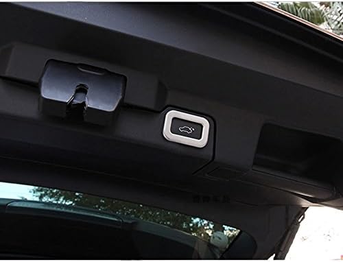 Chrome Rear Trunk Close Switch Button Frame Cover Trim for Range Rover Sport/evoque