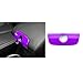 E-cowlboy 18 PCS Full Set Interior Decoration Trim Kit Steering Wheel Center Console Door Handle Air Conditioning Vent Cup Holder Gear Cover Trim for Jeep Wrangler JK JKU 2011-2018 4-Door (Purple)