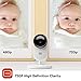 KODAK Cherish C520 WiFi Indoor Video Baby Monitor with Above-The-Crib View, Parent Unit for Constant Monitoring and Phone App for Quick Check-in
