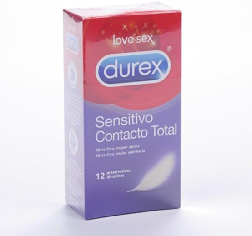 PRESERVATIVOS DUREX CONTACTO TOTAL 12 UNI: Amazon.es: Salud y cuidado personal