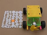 Walfront 64 Kinds Gear Pulley Kit Plastic Belt Worm Set for DIY Cars Robots view 9