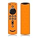 Remote Cover for Fire TV Stick 4K, Silicone Remote case for Fire TV Cube/Fire TV(3rd Gen) Compatible with All-New 2nd Gen Alexa Voice Remote Control, Lightweight Anti-Slip Shockproof (Orange)