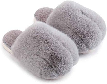 fluffy slippers online