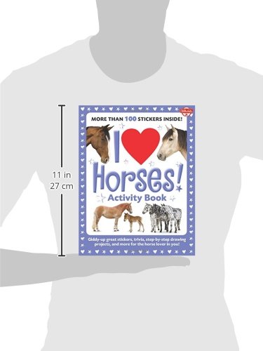 image for Walter Foster Publishing I Love Horses! Activity Book: Giddy-up great 