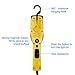 Aceland Portable Corded LED Work Light with Outlet in Handle, COB LED, 1600 Lumen 6ft 116AWG 3C SJTW Cord Handheld Outdoor Work Light, Magnetic on Back