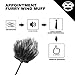 Furry Windscreen - Lavalier Microphone Windscreen - Furry Wind Muff - Lapel Microhpone Windscreen - Furry Mic Cover - Lavalier Windscreen for Outdoor Use - Lavalier Microphone Wind Muff - Wind Muff