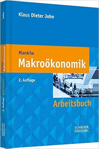 Arbeitsbuch Makrookonomik John Klaus Dieter Amazon De Bucher