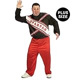 SNL Spartan Cheerleader Male Adult Plus Costume