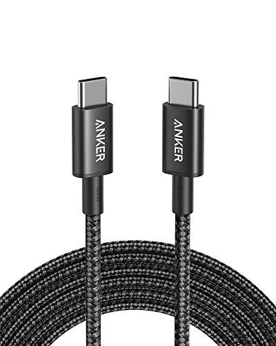 Anker USB C to USB C Cable, Type-C Charging Cord Fast Charge(10FT,100W), for iPhone 16/16 pro, MacBook and More(Black)