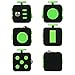 Stress Cube Toy for Adults and Children to Relieve Stress And Anxiety By FIDGETERRELAX (Green-Black)