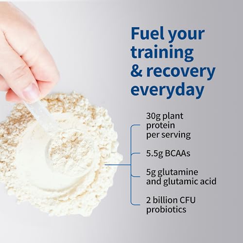 Garden of Life Organic Vegan Protein Powder with Probiotics, BCAAs, NSF Certified, Gluten Free & Sport, Non GMO, Sport Protein Powder, 19 Servings, Vanilla