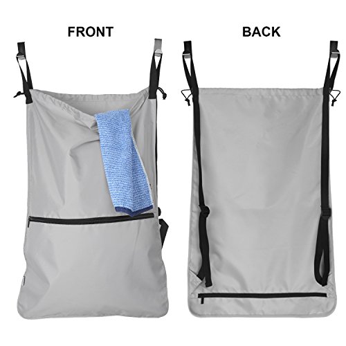 Luxja wäschesack Reise, Wäschesammler Tür, Wäschesack Camping mit EXTRA