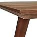 Amazon Brand – Rivet Mid-Century Modern Minimalist Dining Kitchen Table, 53.1