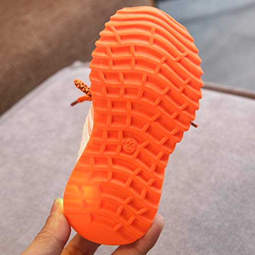 Kids Baby Girls Boys Sneakers Mesh LED Light Luminous Sport Shoes Toddler Infant Sneakers