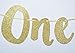 Mr Onederful Glitter Gold Banner, One Birthday Banner, Baby Boy's First Birthday Banner(Gold)