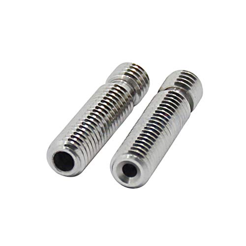 Dalkeyie M6x30mm Teflon Nozzle Throat Extruder for MK8 Tube Makerbot 1.75mm Consumable 3D Printer Parts Stainless Steel Pipe Filament
