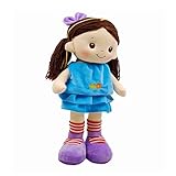 Linzy Hanna Rag Doll and Dress, with Spanish Music, Turquoise 16