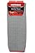 Mothers 156601 Grey Microfiber Waffle Weave Drying Towel - 25 Inch x 36 Inch