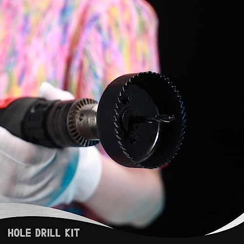 JOHOUSE Hole Saw Kit, 18PCS Hole Saw Set 3/4\