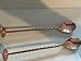 Copper Bar Spoons with Muddler Ends - Set of 2