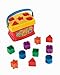 Fisher-Price Baby's First Blocks – set of 10 blocks for stacking and sorting play for infants ages 6 months and older