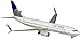 Gemini200 United B737-800(S) with Scimitars (1:200 Scale)