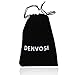 Denvosi Stainless Steel Bracelet Simple Magnetic Clasp Link Chain Punk Rock Biker Bangle for Men Length 8 inch