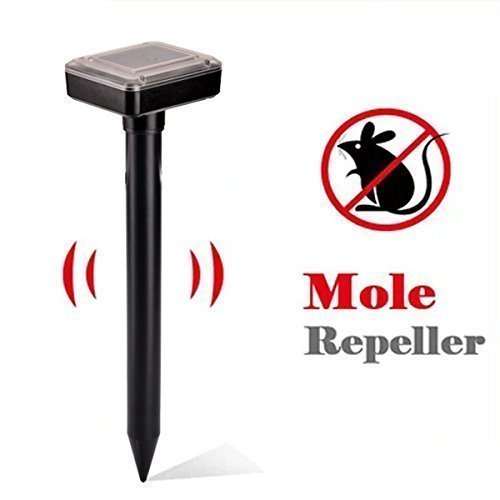 DR.OWL Mole Repeller Solar Powered Repel Mole, Voles, Gopher, Mice and Rats, Rodent Sonic Repeller Pest Control, Waterproof DR.OWL Mole Repeller Solar Powered Repel Mole, Voles, Gopher, Mice and Rats, Rodent Sonic Repeller Pest Control, Waterproof