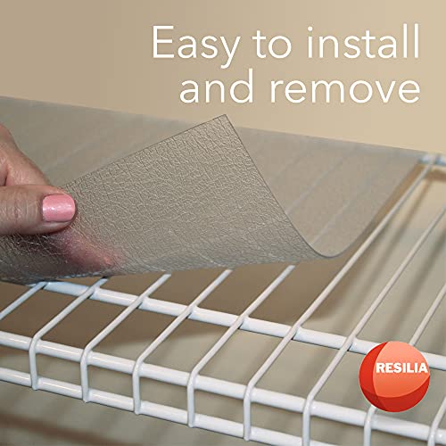 Heavy Duty Vinyl Closet Shelf Liner for Wire Racks or Shelving for