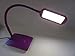TW Lighting IVY-40BK The IVY LED Desk Lamp with USB Port, 3-Way Touch Switch (Purple)