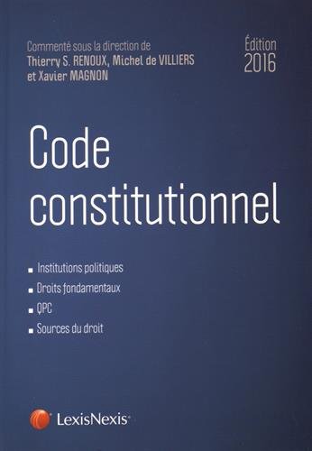 Code constitutionnel 2016