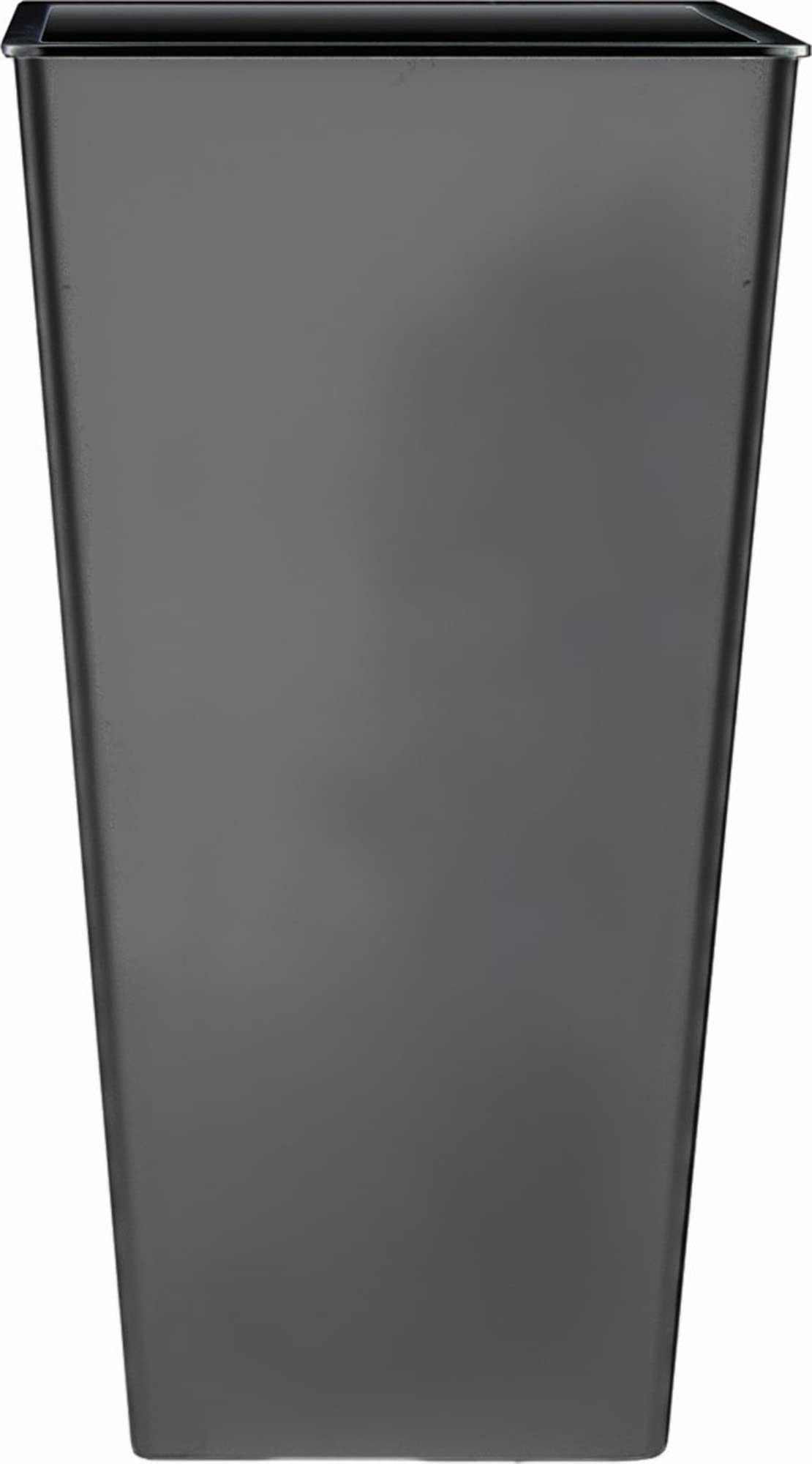 Photo 1 of **HAS SMALL CRACKS ON 2 CORNERS AT TOP**The HC Companies Square Cascade Premium Plastic Planter, 32" H, Warm Gray