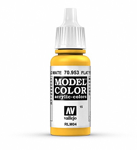 Vallejo Acrylic Paint, Flat Yellow