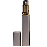 Satin-finish Surface Metalic Bottle Empty Perfume Atomizer Spray 12ml for Purse or Travel Refillable/ Fragrance Refilable Sprayer/ Perfume Bottle/ Perfume Refilable Sprayer/ Fragrance Empty Bottle