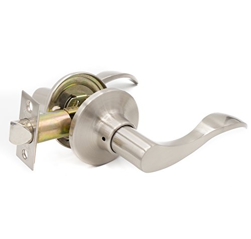 Premium Design Passage Leverset â€“ Grade 3 â€“ Satin Nickel