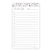 321Done To Do List Cards 3x5 (Set of 100) Vertical Index Cards, Double-Sided Notecards with Date To-Do Checklist - Thick Card Stock - Made in The USA, Floral Pastel