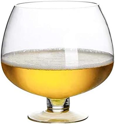 2パック 特大ワイングラス大容量ビールジョッキ 大赤ワイングラスのゴブレット 感謝価格 3000ml ガラスヒーローカップ