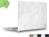 UESWILL Marble Pattern Smooth Soft-Touch Hard Shell