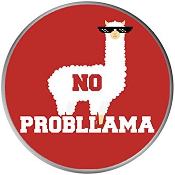 Expanding Pop Stand and Grip Socket for Phones or Tablet - Hold It - Funny Animal Always Be a Llama